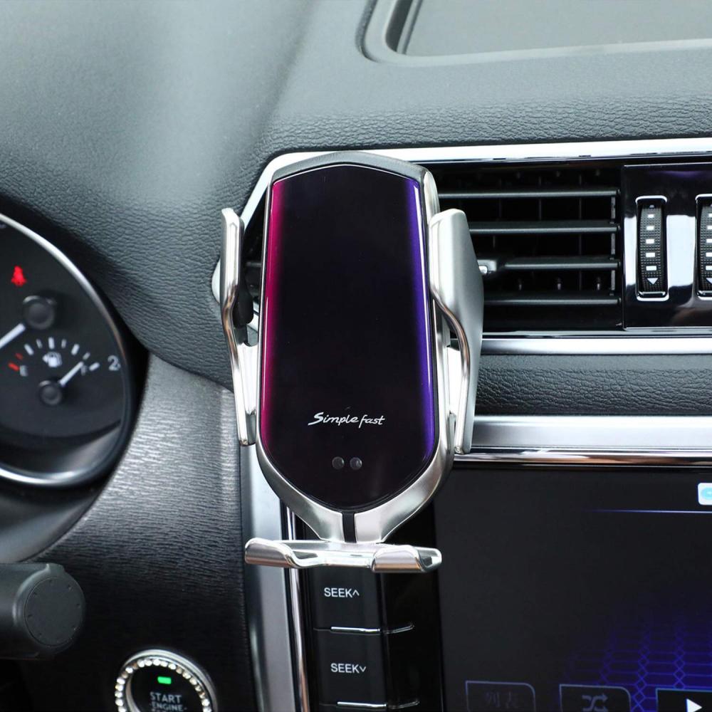 10W QI Luxury Wireless Phone Car Charger