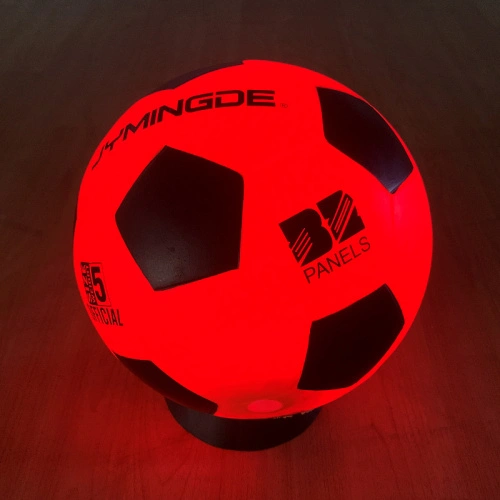 light up glow in the dark soccer ball