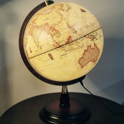 Large Antique Light Up Globe Amazon Popular