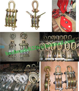 Sales Cable Block,Cable Puller, quotation Hook Sheave Pulley