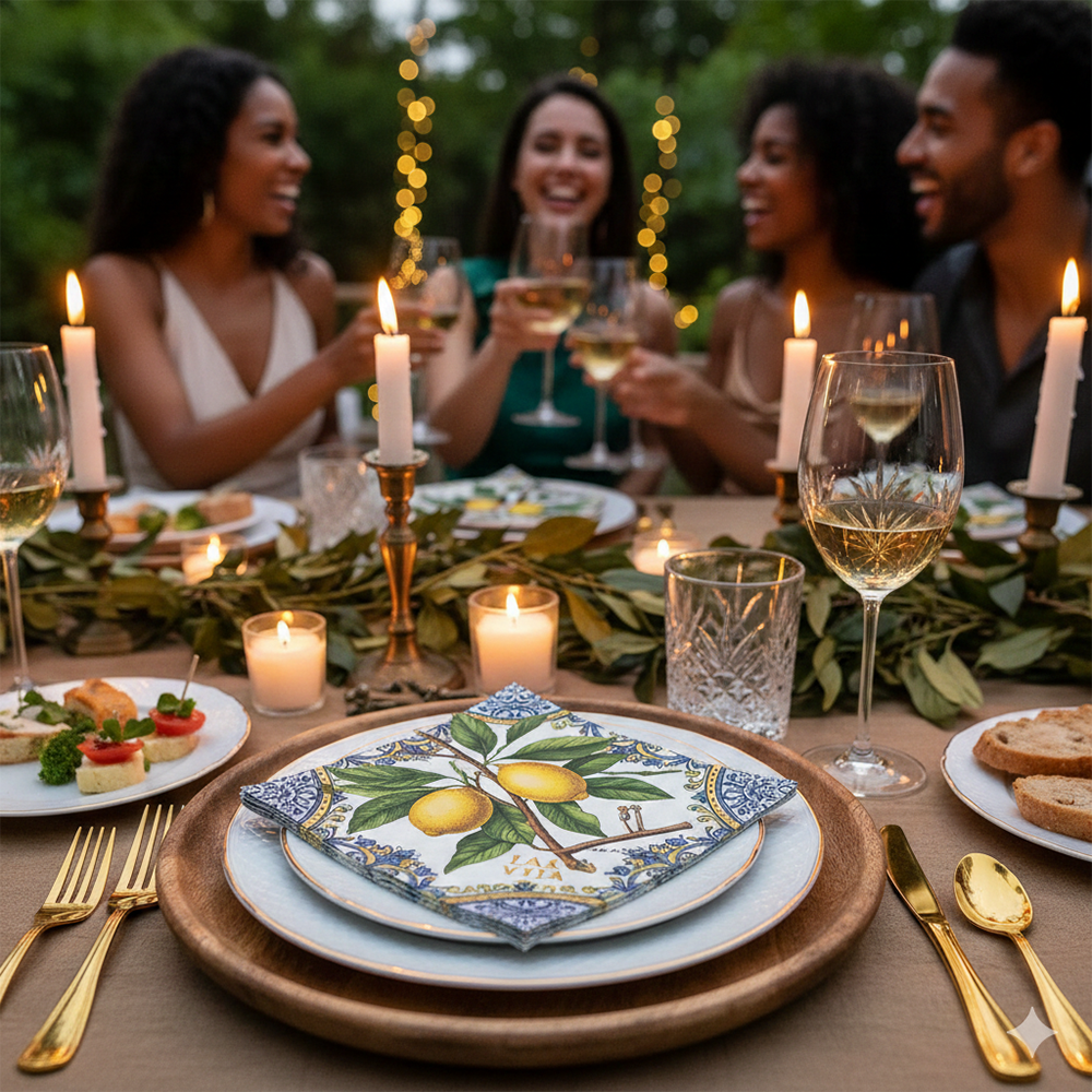 Thickened printed napkins