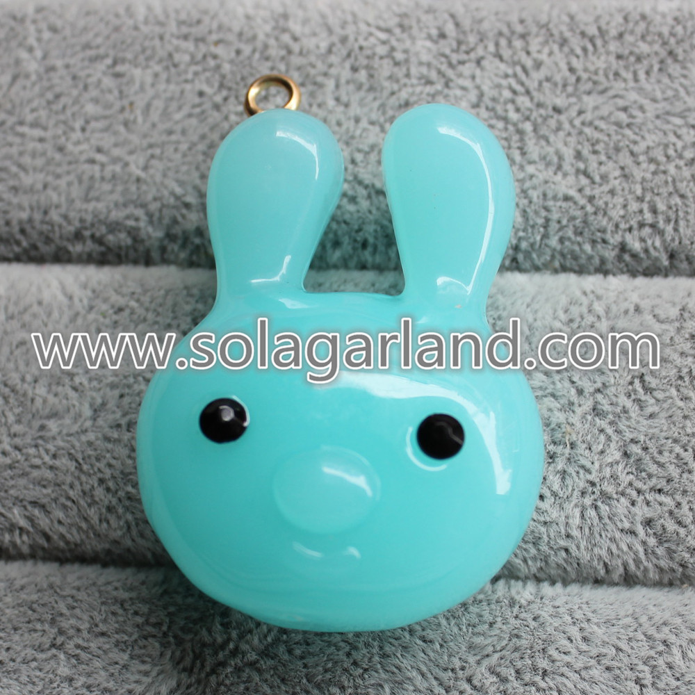 Acrylic Rabbit Beads