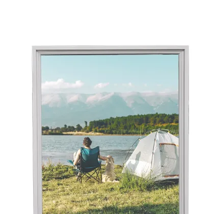 Soundproof Window Fixed Glass Residence Apartment UPVC Windows