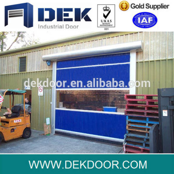 Commercial fast roller shutter door high speed roll up door