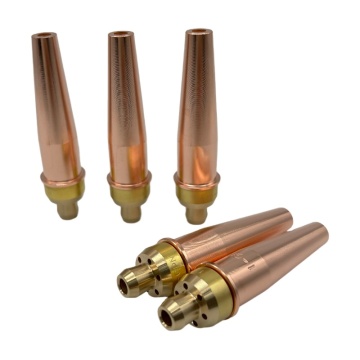 Acetylene GPN Copper Gas Cutting Nozzle Compatibility with Standard Types
