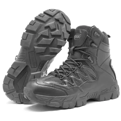 Men's Hiking Boots: Non-slip, Breathable Mesh Casual Hiking Shoes