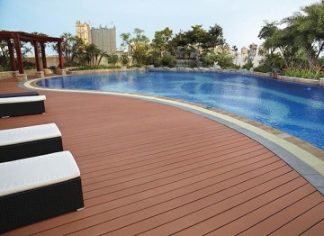 Swimming Pool Deck Composite WPC Outdoor Flooring
