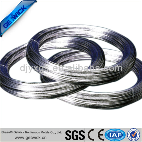 High purity pure nickel wire 0.025mm