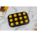 12x moldes de muffin pequenos antiaderentes