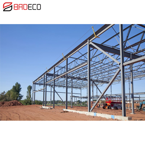 Steel frame droppshipping garage demountable steel structure shed