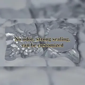 3 أكياس تعبئة حقيبة من الألومنيوم من الختم الحار الجانبي