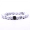 Natural stone beads chain bracelet