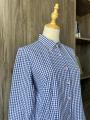 Spring Classic Plaid Custom Mrene Shirt Long Sleeve Shirt