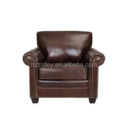 High End Luxury Office Modular Sofa Set - Genuine Leather Sectional Sofa for Home Living Room