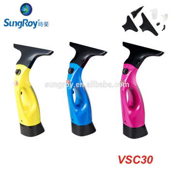 window cleaner, glass cleaner, rechargeable window vacuum cleaner