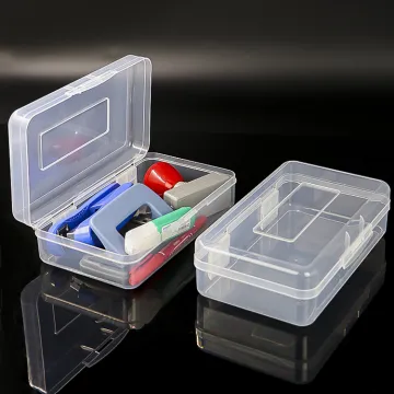 Wholesale Oral cavity Stationery Container Daily Necessities Storage Boxes Colorful Custom Plastic Packaging Box Card Holders