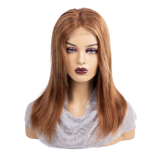 150% density piano highlight color #4 #27 4*4 closure lace wig Wholesale 100% sliky Raw Virgin Cuticle Aligned Indian Human Hair