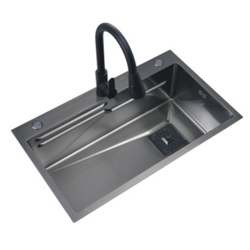 Chậu rửa bát inox lớn hiện đại
