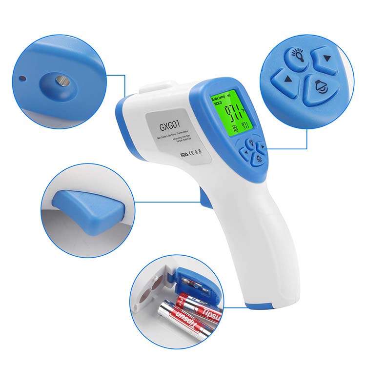 Wholedale Infared Baby Thermometer for Ear and Forehead