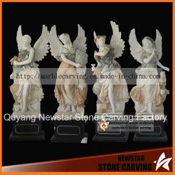 Four Season Angel Maiden Statues