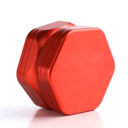 CNC Machined Aluminum Snuff Box with Custom Grinder Case
