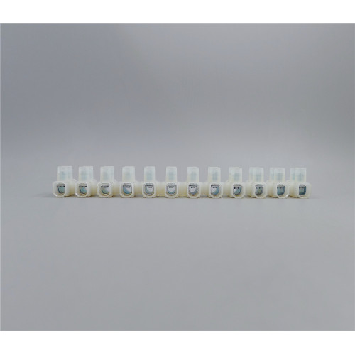 terminal block strip made of polypamide66 flat base