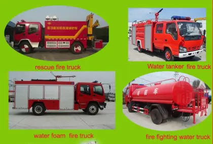 HOWO 4x2 fire engine fire truck fire fighting truck