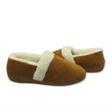 the most comfortable womens moccasin outdoor slippers