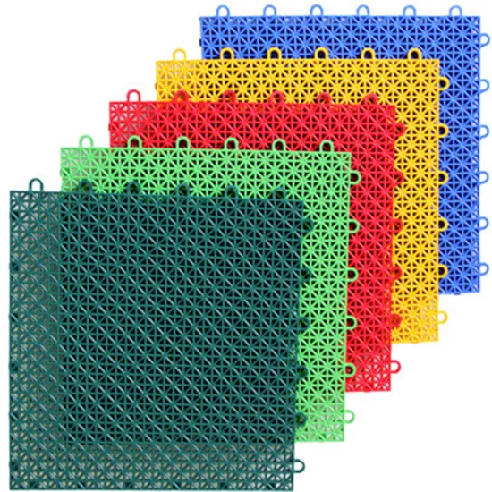 Easy installation and removable pp interlocking flooring