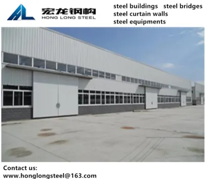 Steel structure workshop for Foshan Invista Fiber