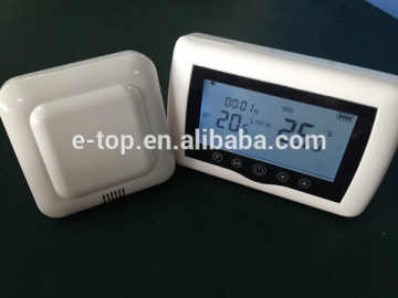 Factory wireless thermostat for underfloor heating and boiler heating
