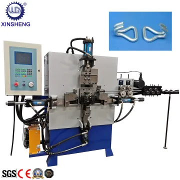 Automatic Metal Hook Production Equipment: Lashing Belt Double J Hook Making Machine