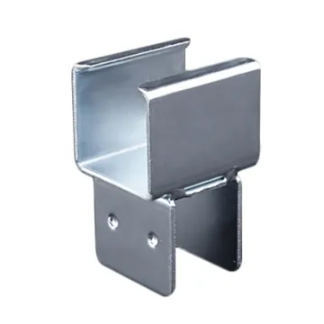 Zinc Blue Steel Covered Mounting Bracket with Fixed Roller Track and Pipe FH-2045D