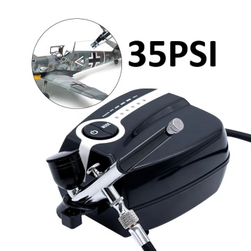 Gravity Feed Airbrush Kit for Model Painting - Starter Multi-Purpose System