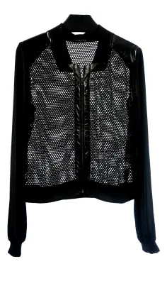 Women's Black Long Sleeved Blouse