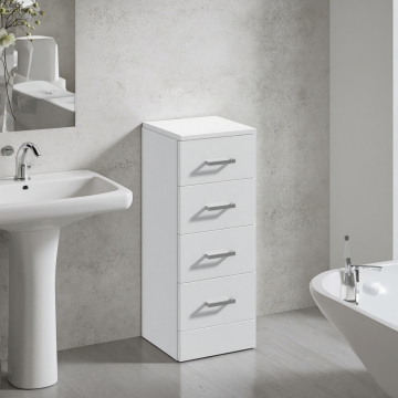 Elegant Modern Bathroom Vanity Cabinets Furniture Set - Bathroom Storage Cabinet