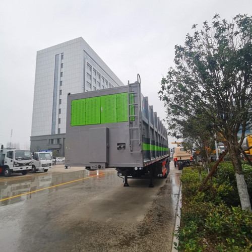 CHENG LI 50CBM сжатый мусорный трейлер