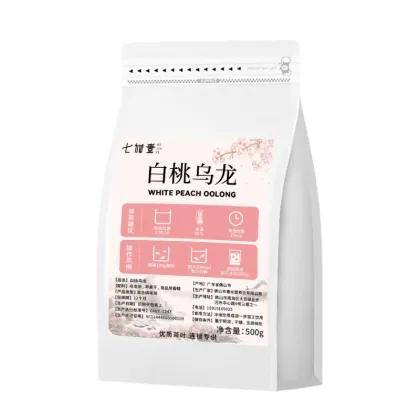 Hot Selling White Peach Oolong Tea with Milk Tea Pearls