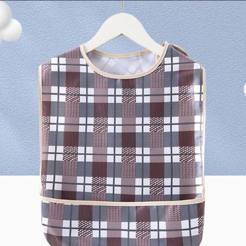 Babador adulto elegante para refeições diárias