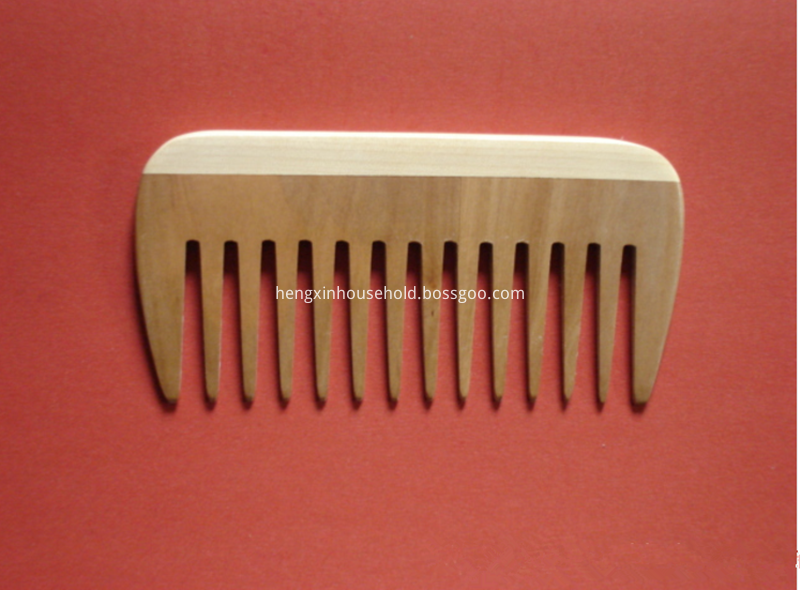 gift antistatic wooden beard comb