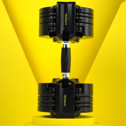 Adjustable Dumbbell Set with Stand - Tezewa Fitness Equipment in Stock