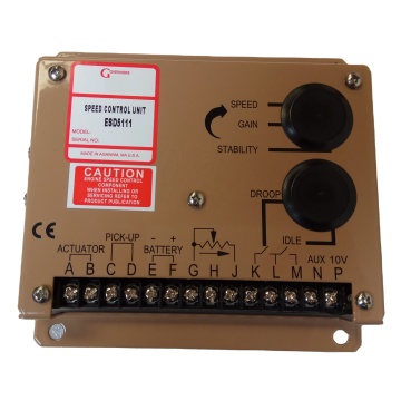Generator Speed Control Unit: Genst Electronic Speed Governor Controller ESD5111, ESD5520, ESD5330, ESD2241, ADC100-24, ACD110-24
