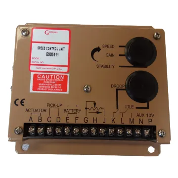 Generator Speed Control Unit: Genst Electronic Speed Governor Controller ESD5111, ESD5520, ESD5330, ESD2241, ADC100-24, ACD110-24