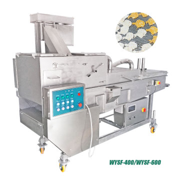 Snelle levering poeder sprenkelende broodmachine voor hamburger Patty Fish Cake