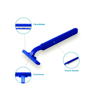 VIVAC Sweden Stainless Steel Twin Blade Men's Disposable Hotel Razor