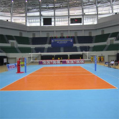 FIVB getestete professionelle Indoor -PVC -Volleyballboden