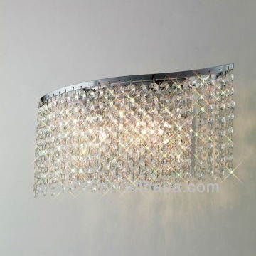 WOWLITE crystal curtain wall sconce