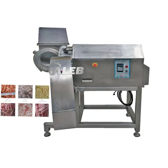 Automatic Meat Dicer: Versatile Machine for Cutting Meat in 5mm, 10mm, 12mm, and 18mm Sizes - Perfect for Frozen Meat as Well