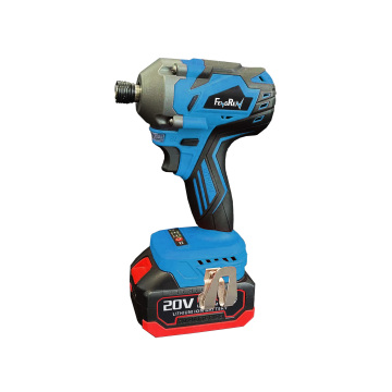 20V borstelloze elektrische impact driver met 4.0Ah hoog koppel oplaadbare lithiumbatterij