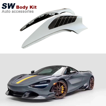 Fenders Gaya Serat V Karbon untuk McLaren 720s - Menaik taraf Pengambilan Aliran Udara